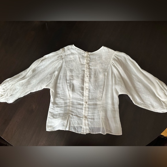 Embroidered blouse from Joie like new - Picture 4 of 6